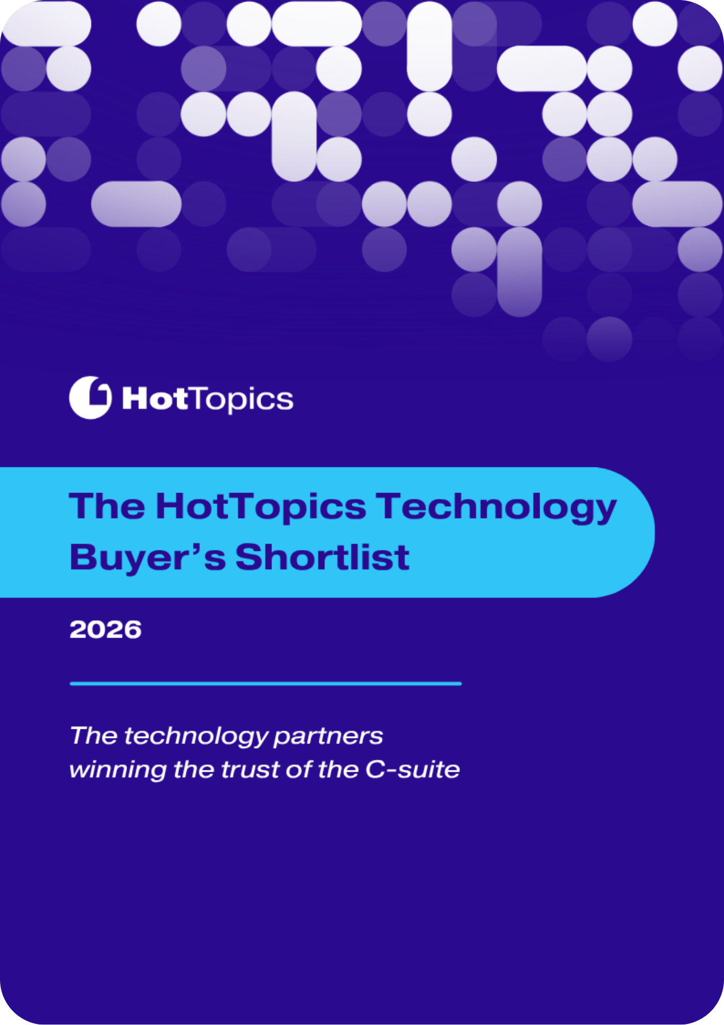 The HotTopics Technology Buyers Shortlist 2026 V3