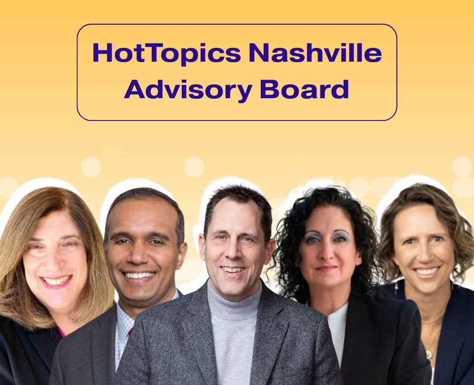 HotTopics Nashville Advisory Board Header
